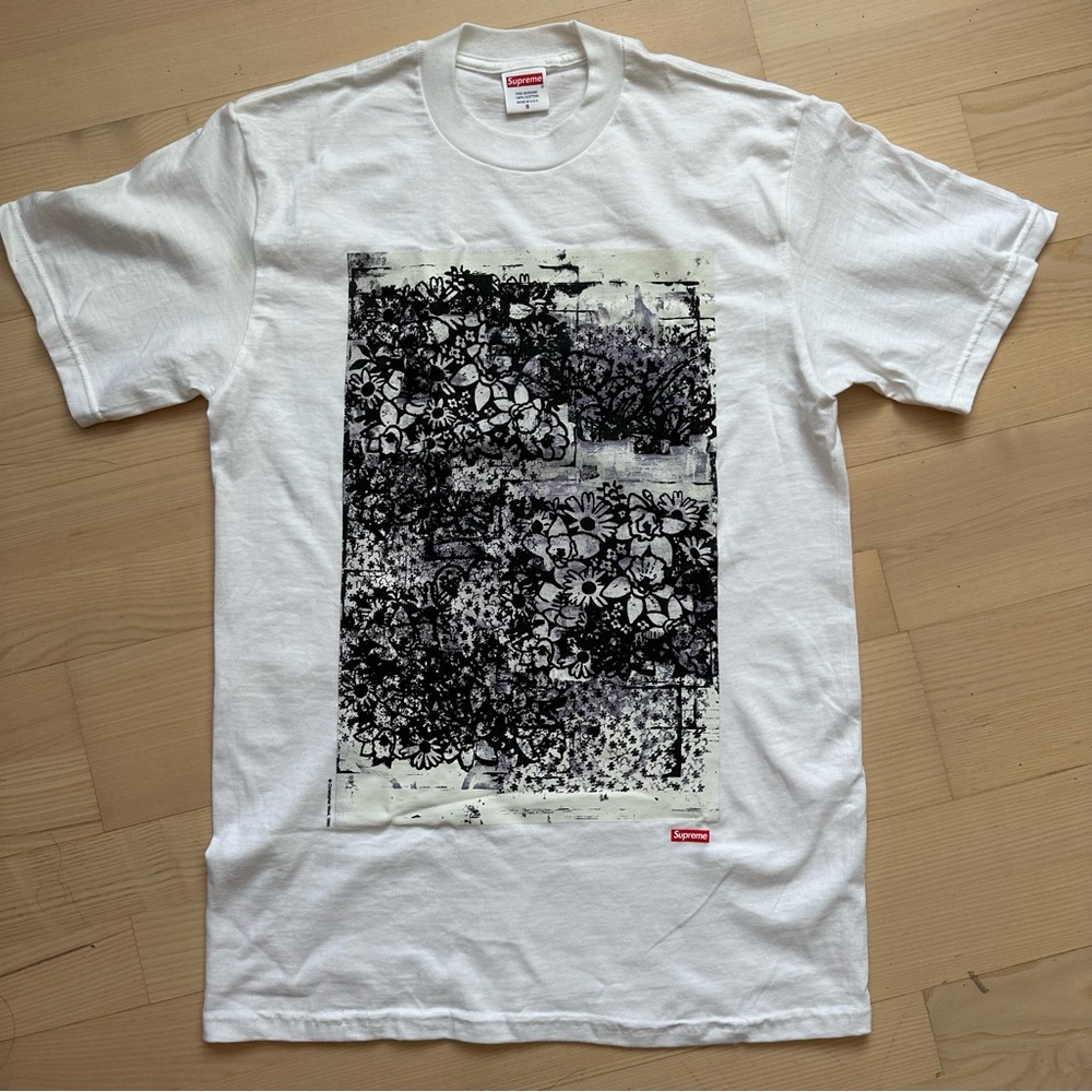 Supreme x Christopher Wool 1995 Tee White Size Small